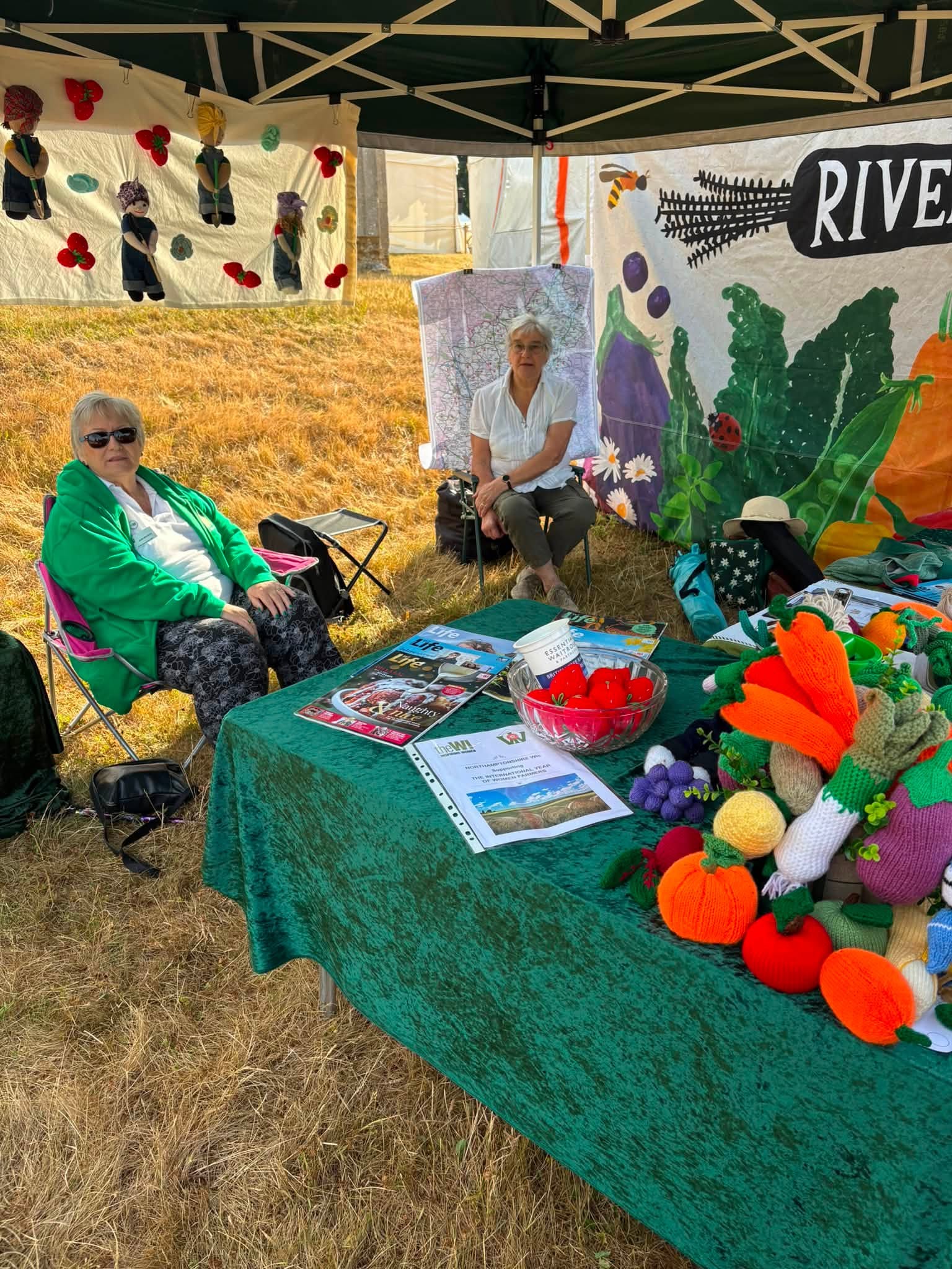 View of stand at Holdenby Food Fayre