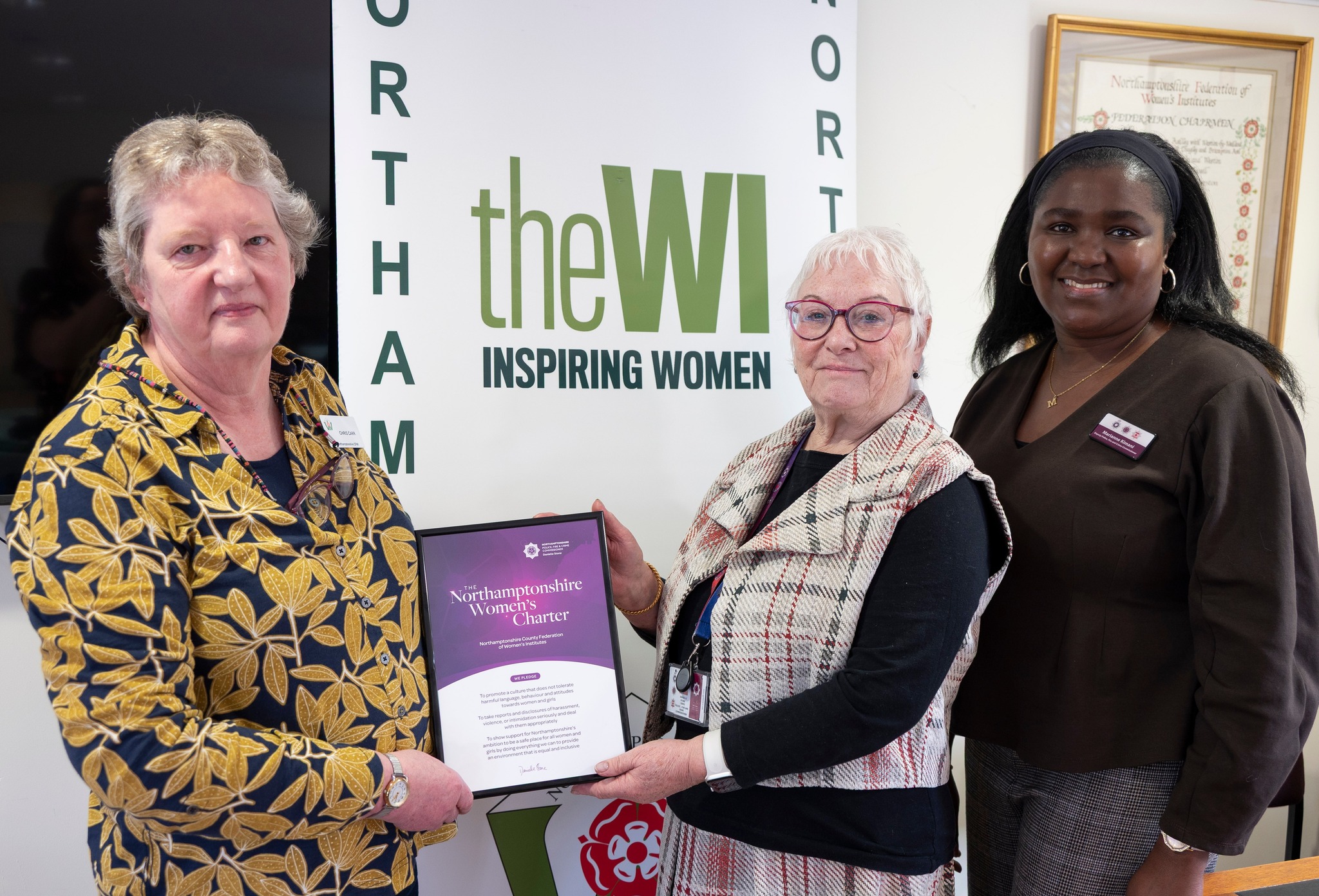 26.02 County Chair receives Charter from Police Commissioner