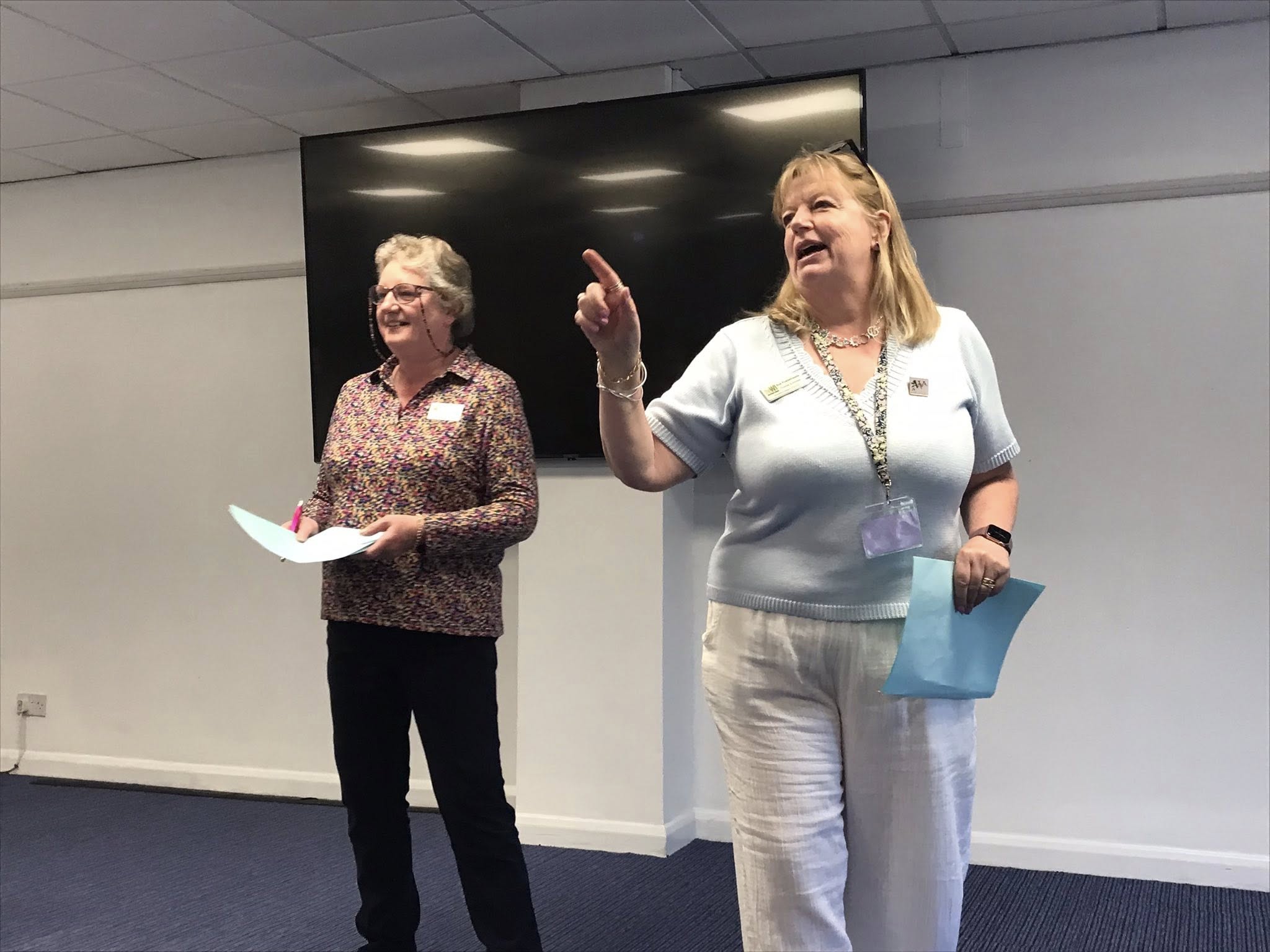 NCFW~I County C~hair and Warwickshire Vice Chair welcome