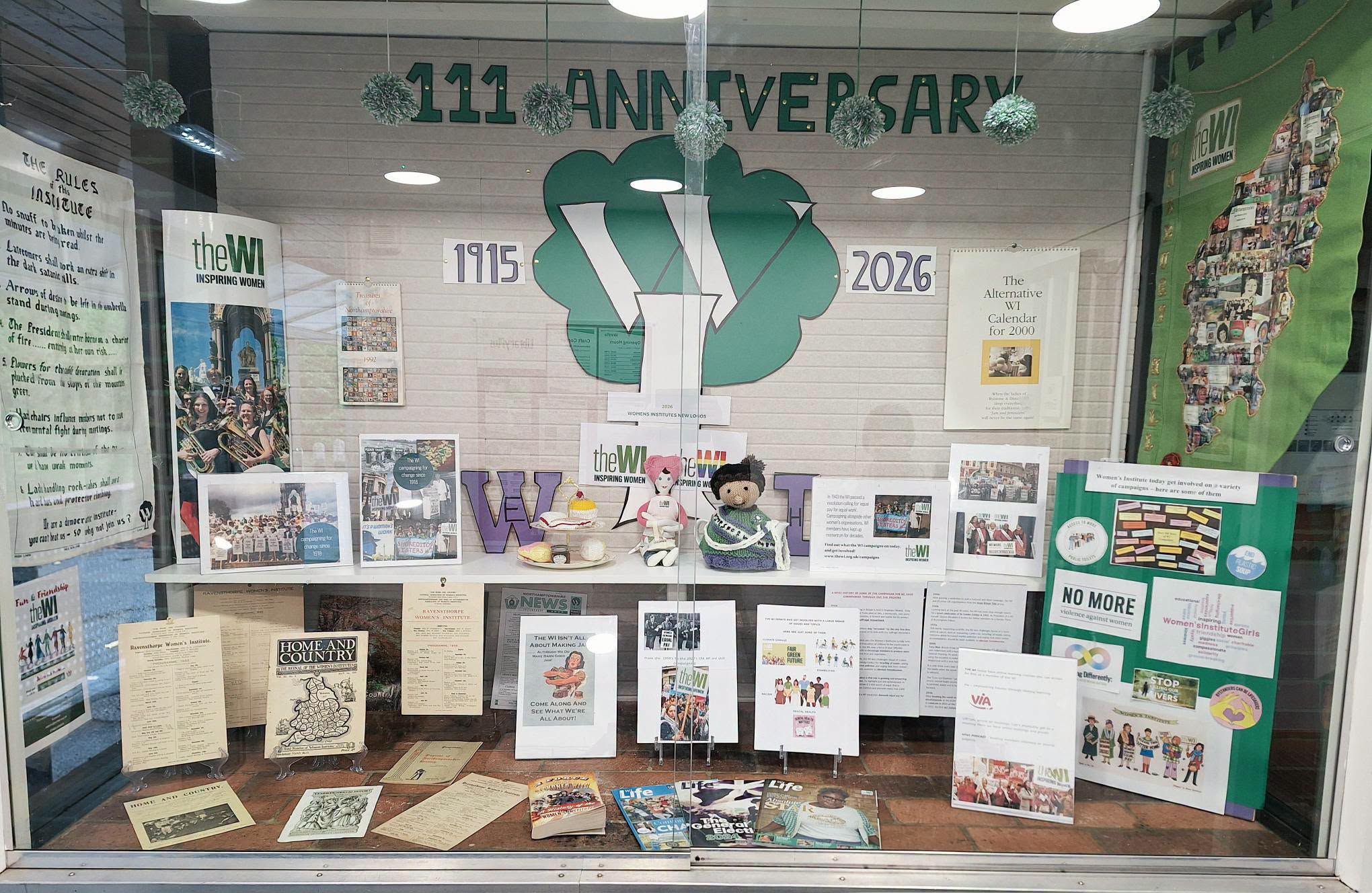 111 years of WI ast Hunsbury Library